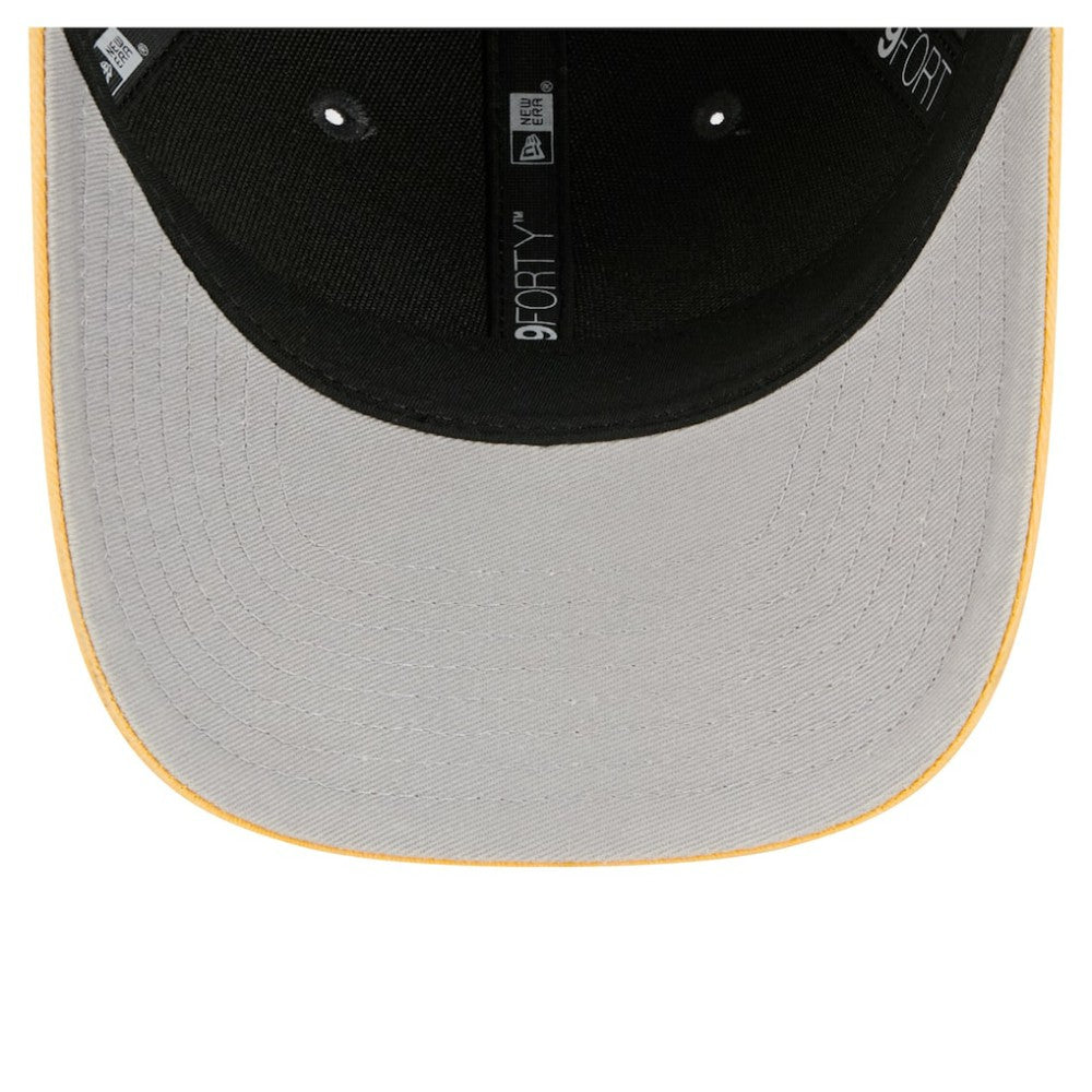 NHL Black/Gold Boston Bruins New Era Mascot 2-Tone 9FORTY Adjustable Hat