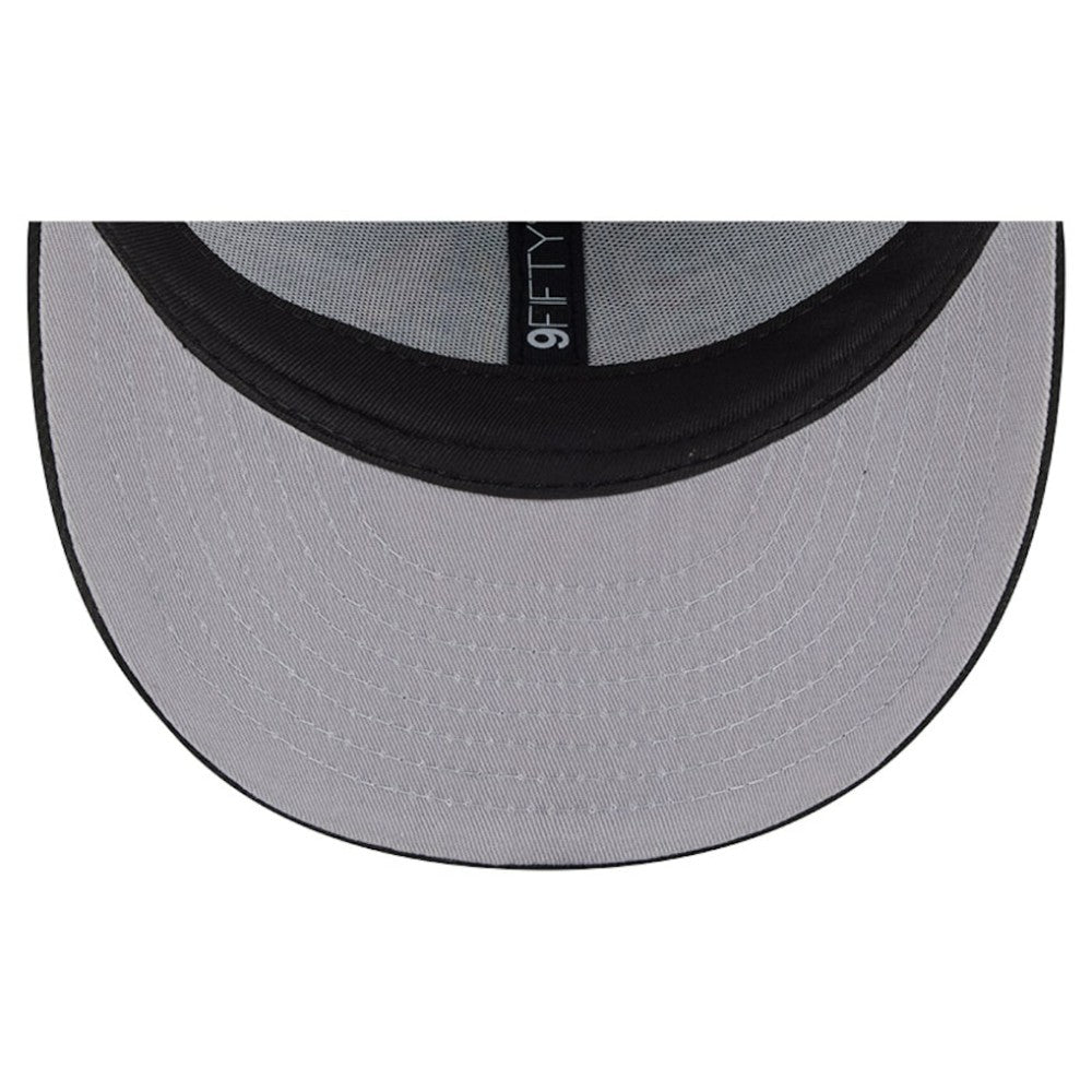 NHL Gray/Black Chicago Blackhawks New Era Wool Pin Low Profile 9FIFTY Snapback Hat