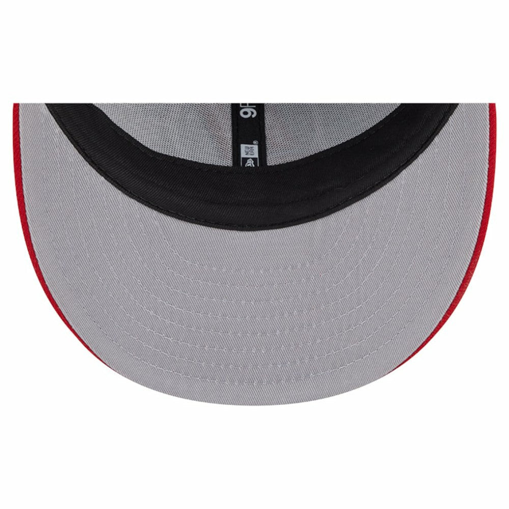 NHL Gray/Red New Jersey Devils New Era Wool Pin Low Profile 9FIFTY Snapback Hat