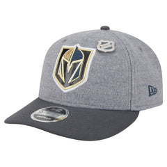 NHL Gray/Black Vegas Golden Knights New Era Wool Pin Low Profile 9FIFTY Snapback Hat