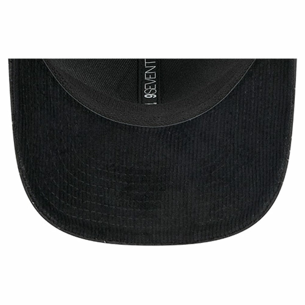 NHL Black Washington Capitals New Era Quilted Nylon 9SEVENTY Adjustable Trucker Hat
