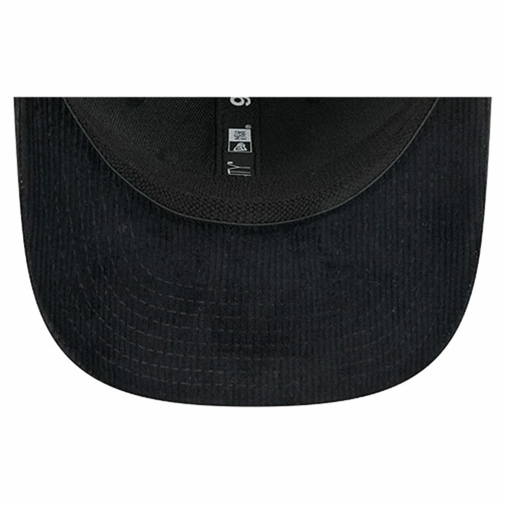 NHL Black New Jersey Devils New Era Quilted Nylon 9SEVENTY Adjustable Trucker Hat