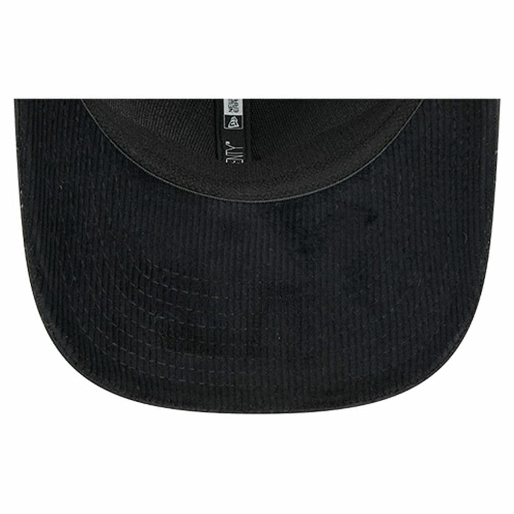 NHL Black Los Angeles Kings New Era Quilted Nylon 9SEVENTY Adjustable Trucker Hat