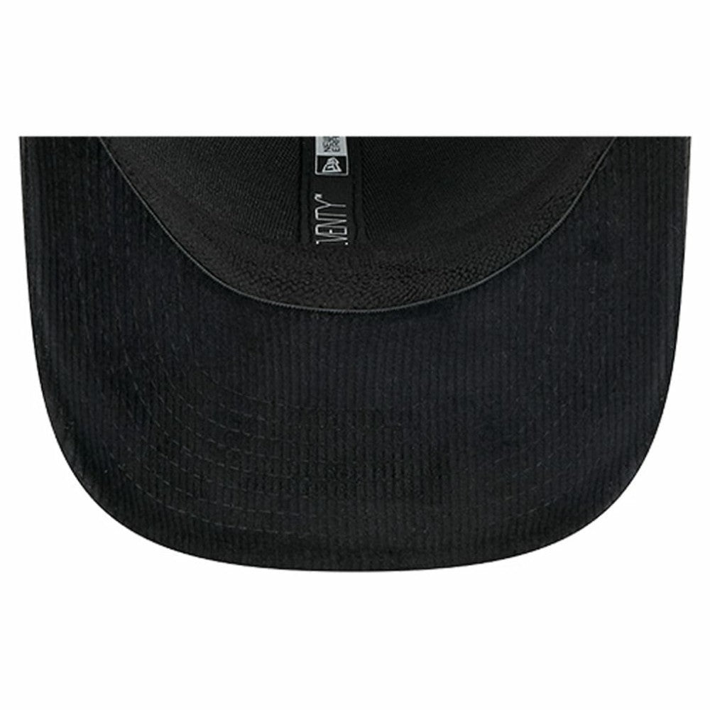 NHL Black New York Rangers New Era Quilted Nylon 9SEVENTY Adjustable Trucker Hat
