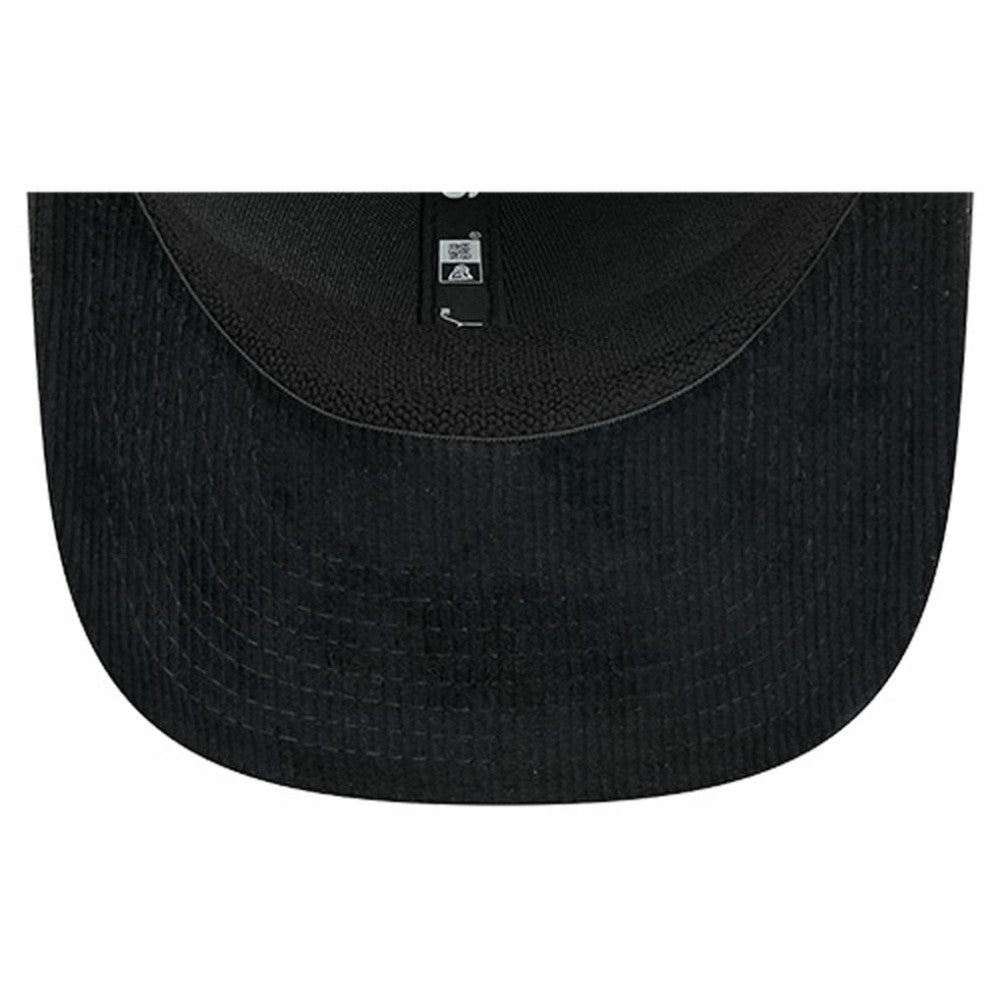 NHL Black Pittsburgh Penguins New Era Quilted Nylon 9SEVENTY Adjustable Trucker Hat