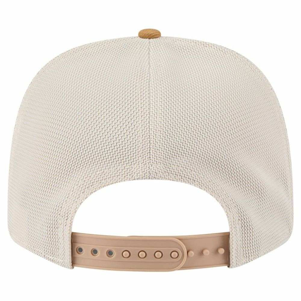 NHL Tan/Light Brown New Jersey Devils New Era Two-Tone Trucker 9SEVENTY Stretch Snap Adjustable Hat