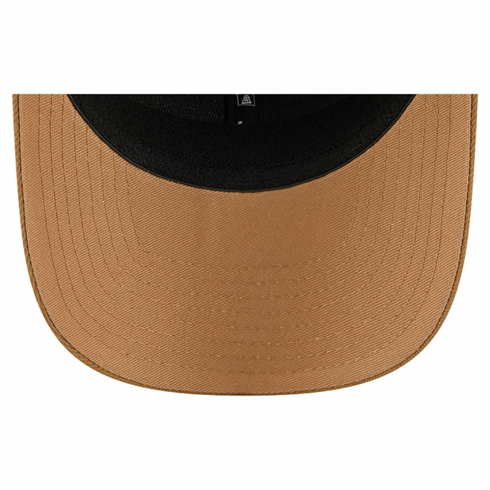 NHL Tan/Light Brown New Jersey Devils New Era Two-Tone Trucker 9SEVENTY Stretch Snap Adjustable Hat