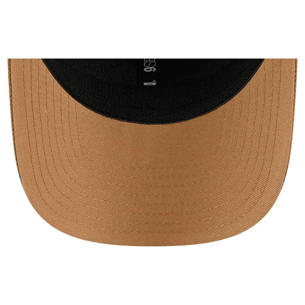 NHL Tan/Light Brown New York Rangers New Era Two-Tone Trucker 9SEVENTY Stretch Snap Adjustable Hat