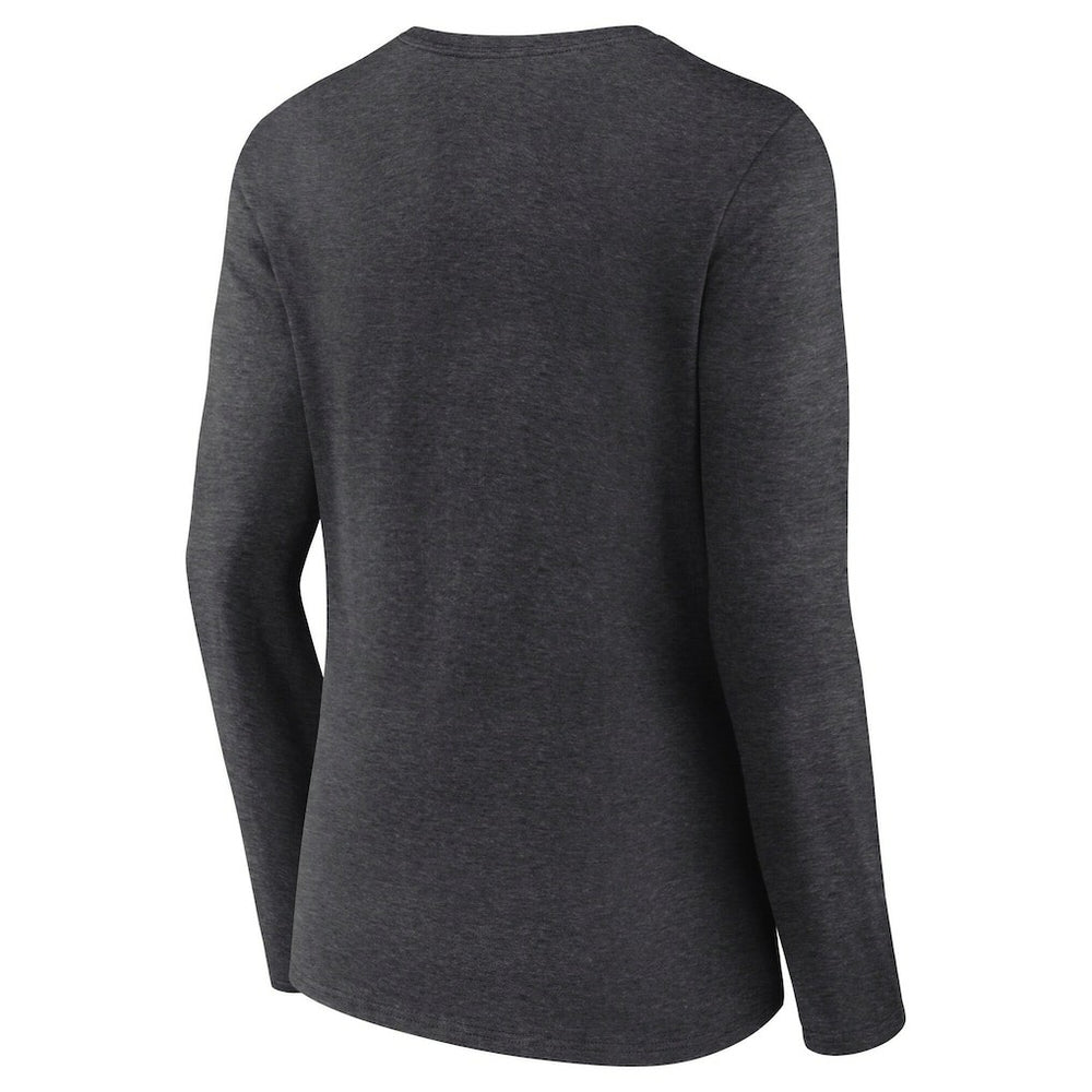 Women's Super Bowl LIX Quick Pass Long Sleeve V-Neck T-Shirt - Philadelphia Eagles