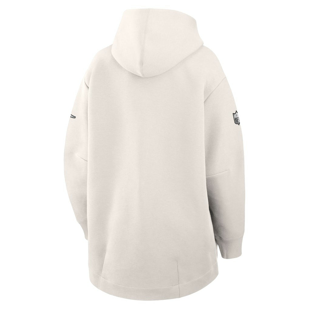 Women's Super Bowl LIX Opening Night Tech Fleece Full-Zip Hoodie - Philadelphia Eagles