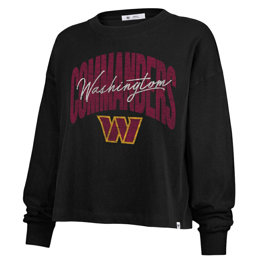 '47 Women's Plus Size Muse Sydney Long Sleeve T-Shirt - Washington Commanders