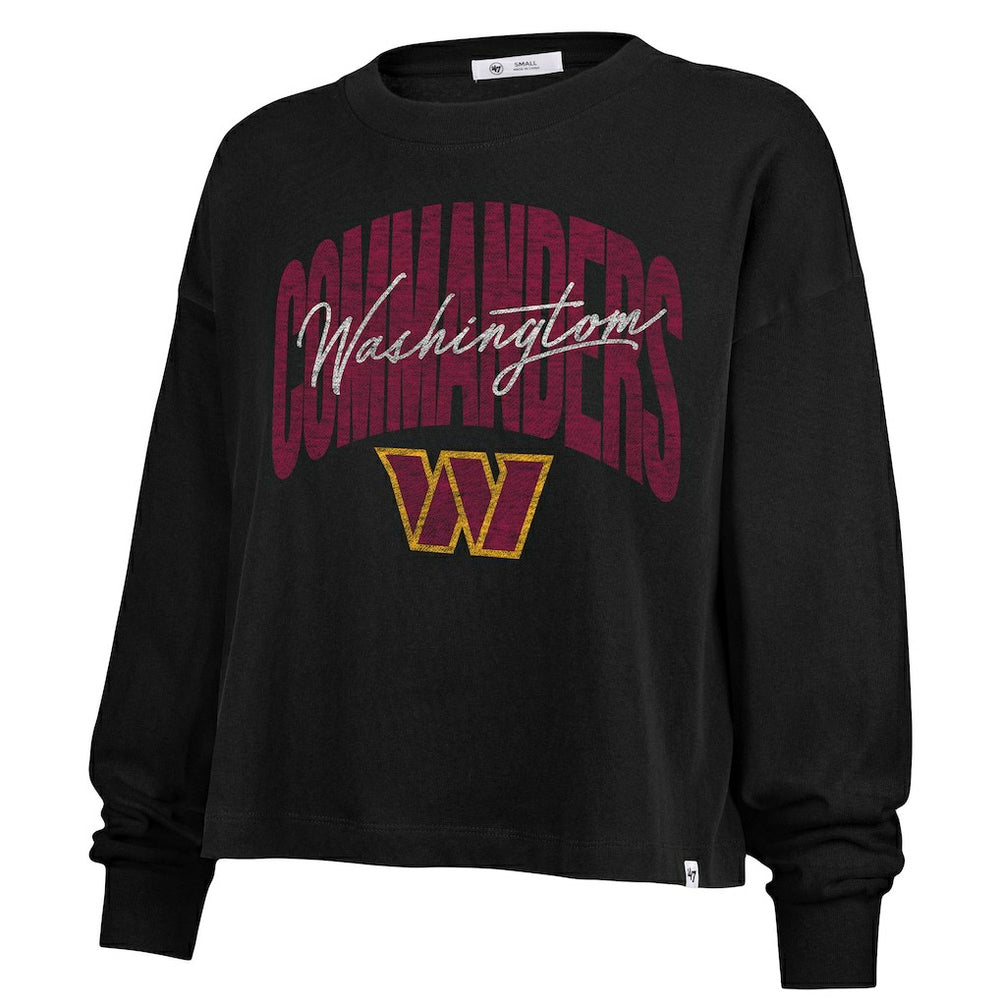 '47 Women's Plus Size Muse Sydney Long Sleeve T-Shirt - Washington Commanders