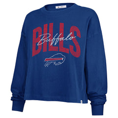 '47 Women's Plus Size Muse Sydney Long Sleeve T-Shirt - Buffalo Bills