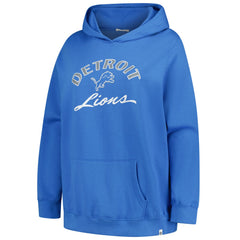'47 Women's Plus Size Whirlwind Naomi Hoodie - Detroit Lions