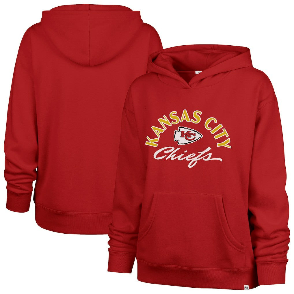 '47 Women's Plus Size Whirlwind Naomi Hoodie - Kansas City Chiefs