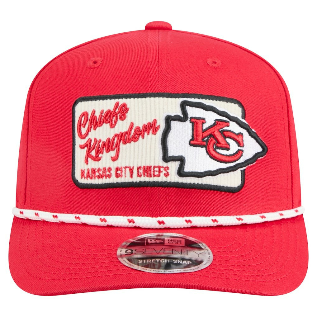 Chant 9SEVENTY Stretch-Snap Hat - Kansas City Chiefs