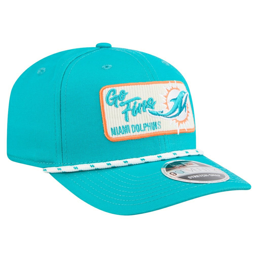 Chant 9SEVENTY Stretch-Snap Hat - Miami Dolphins