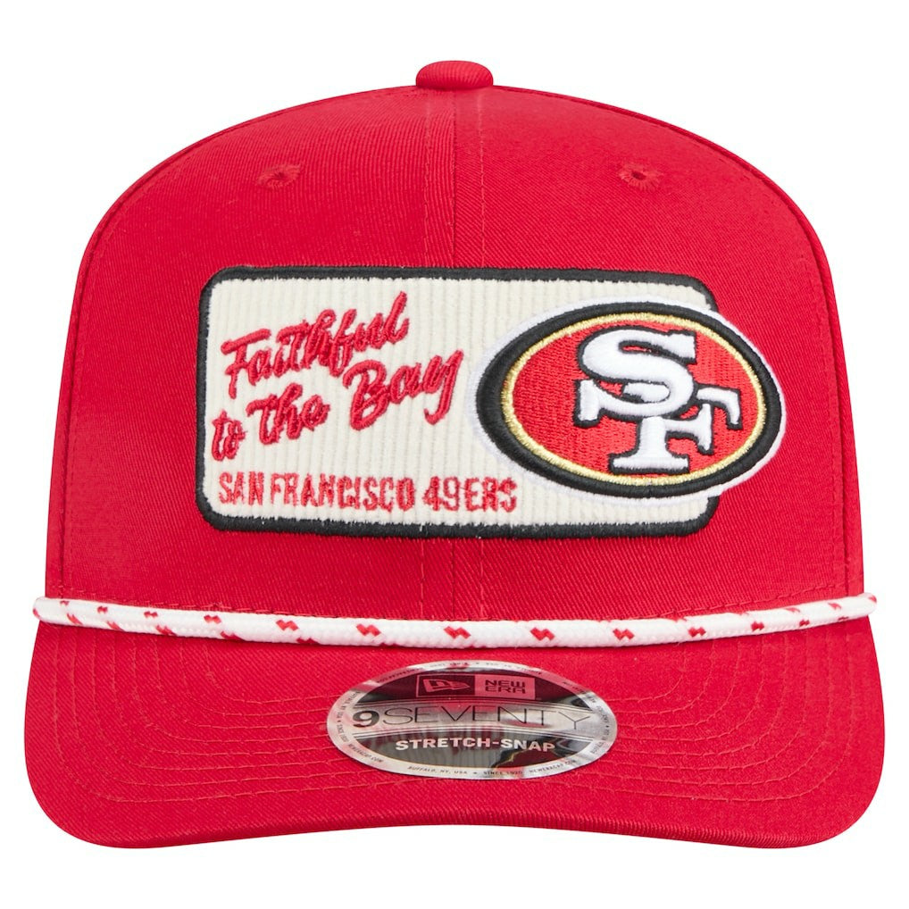 Chant 9SEVENTY Stretch-Snap Hat - San Francisco 49ers