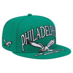Throwback Oversized 59FIFTY Fitted Hat - Philadelphia Eagles