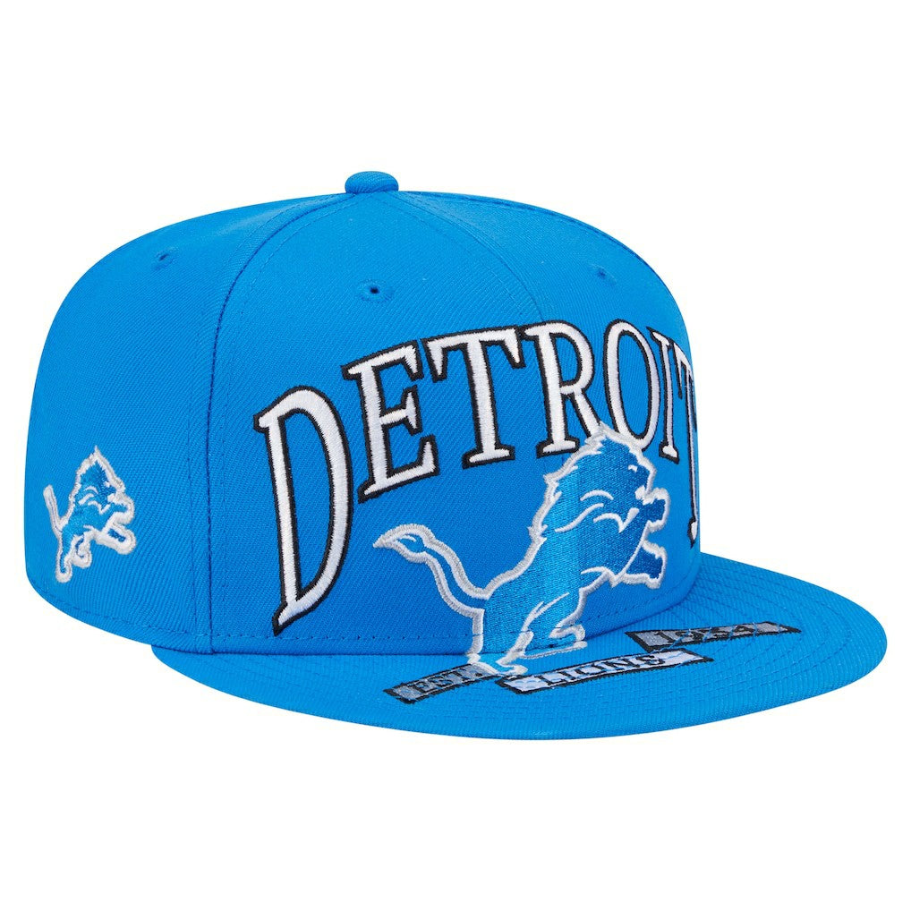 Oversized 59FIFTY Fitted Hat - Detroit Lions