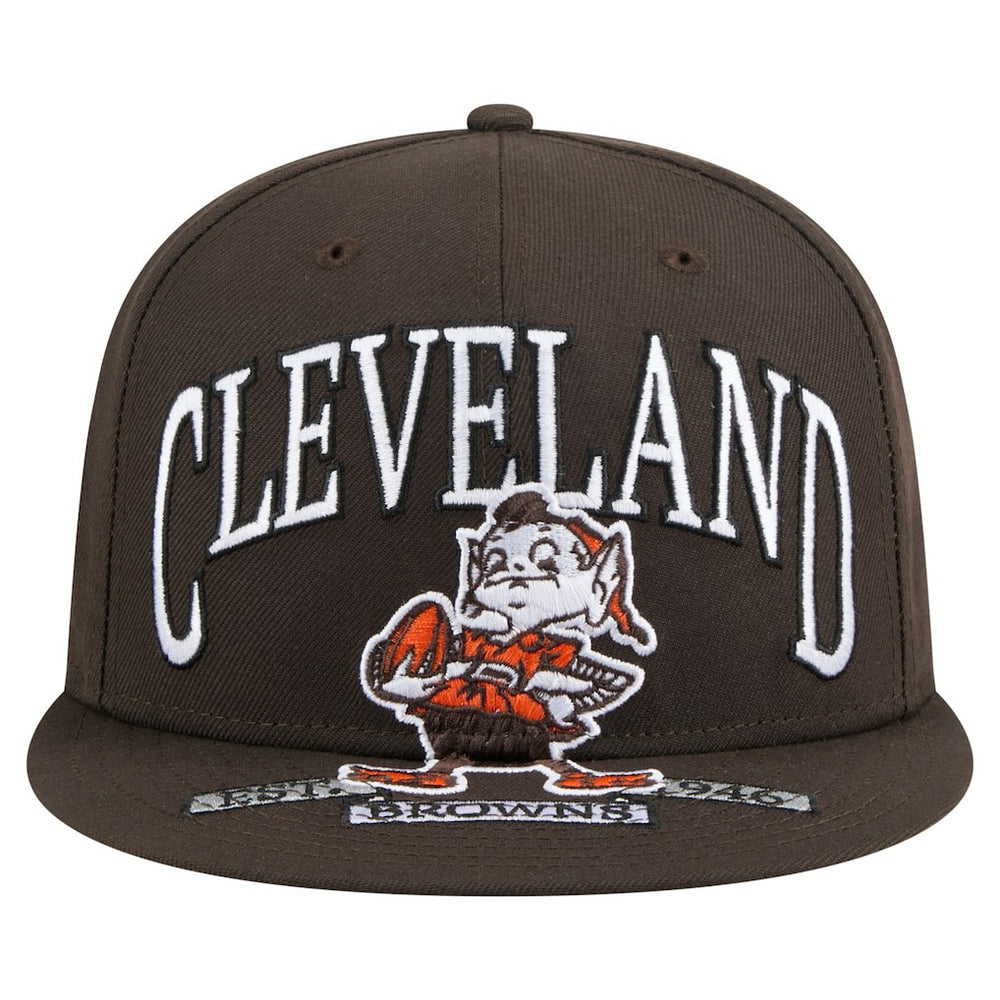 Throwback Oversized 59FIFTY Fitted Hat - Cleveland Browns