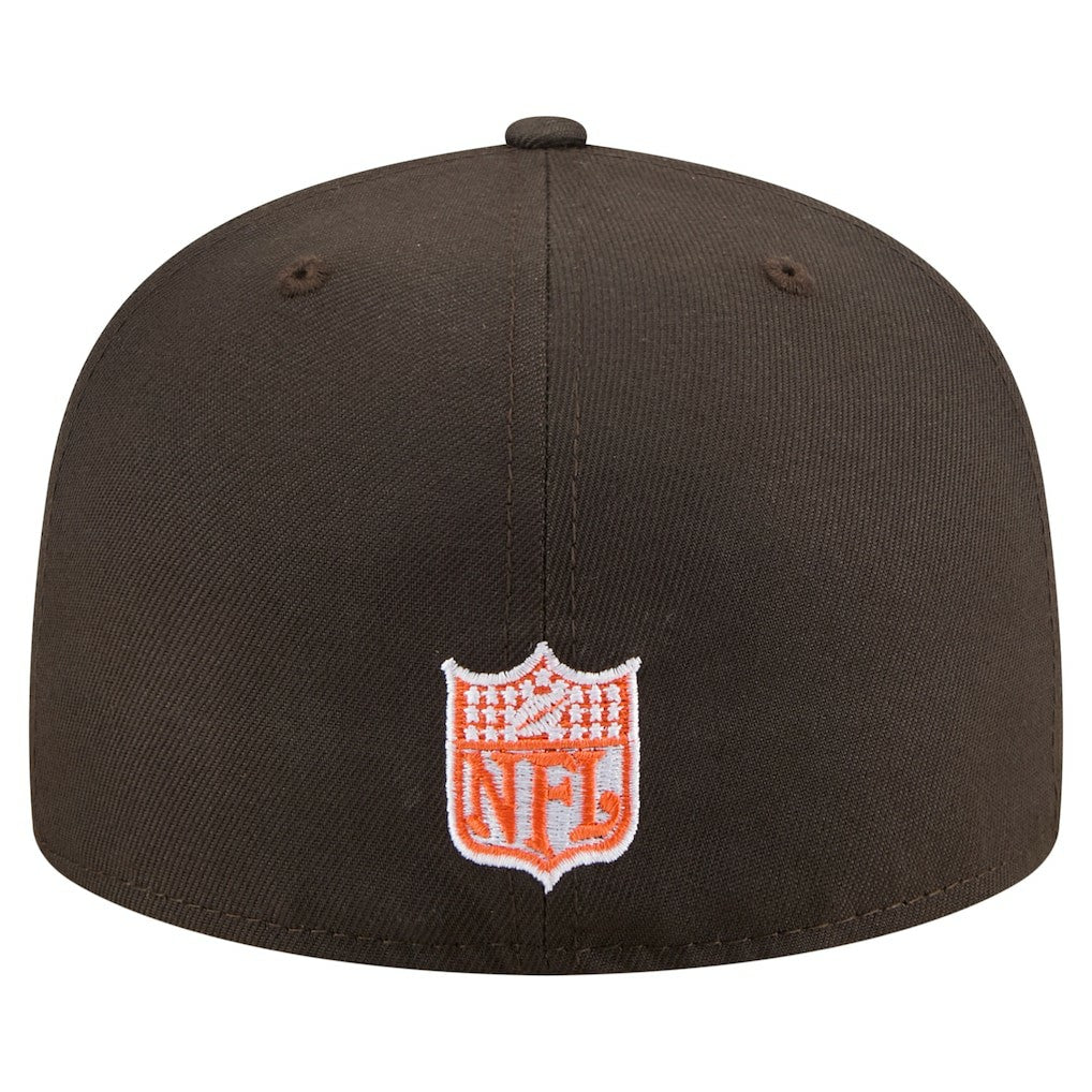 Throwback Oversized 59FIFTY Fitted Hat - Cleveland Browns