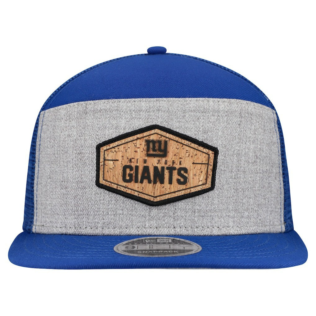 Cork Split Panel 9FIFTY Trucker Snapback Hat - New York Giants