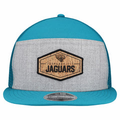 Cork Split Panel 9FIFTY Trucker Snapback Hat - Jacksonville Jaguars
