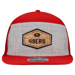 Cork Split Panel 9FIFTY Trucker Snapback Hat - San Francisco 49ers