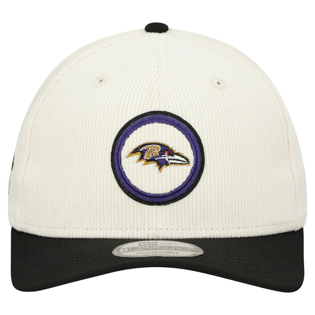 Loyal Corduroy 9SEVENTY Adjustable Hat - Baltimore Ravens