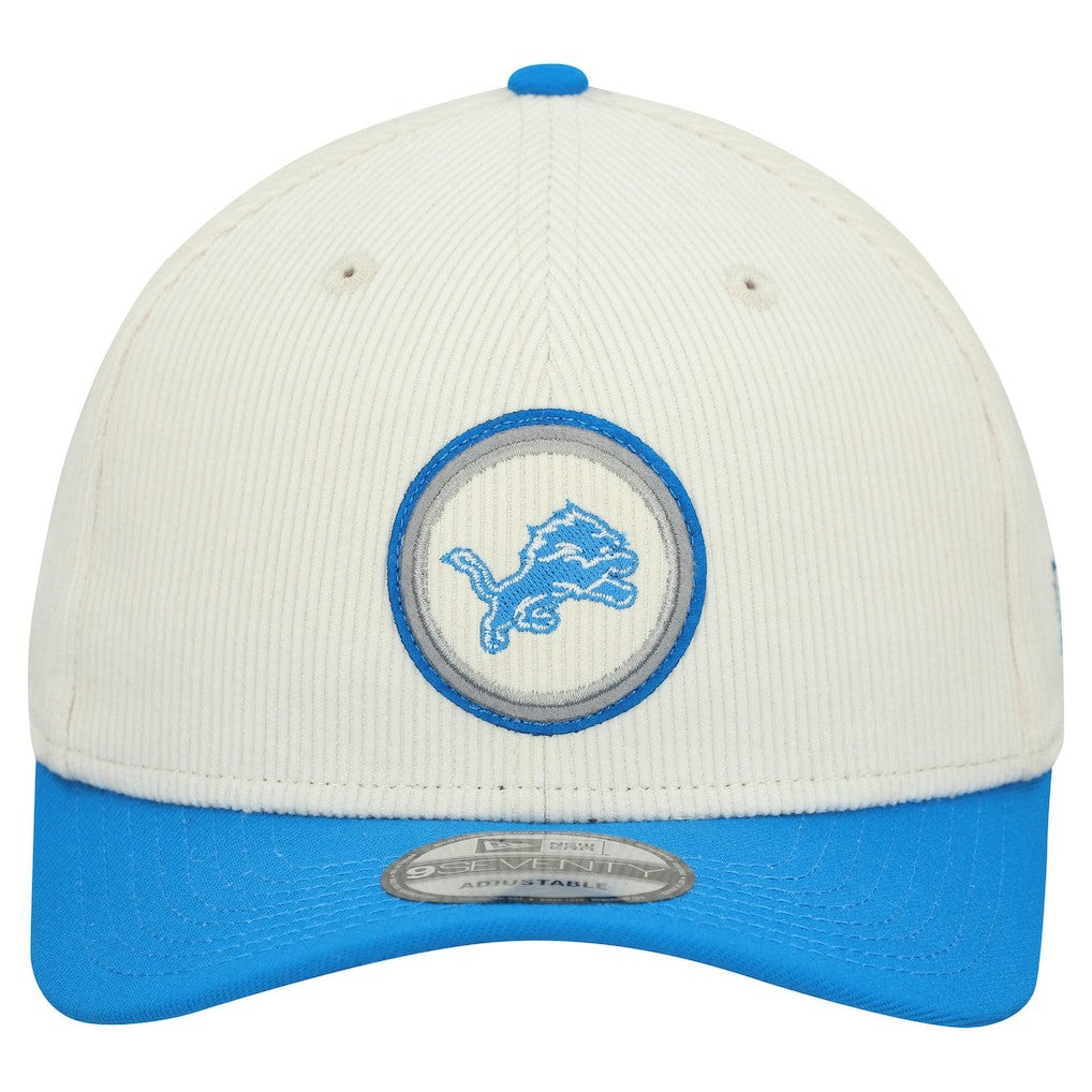 Loyal Corduroy 9SEVENTY Adjustable Hat - Detroit Lions