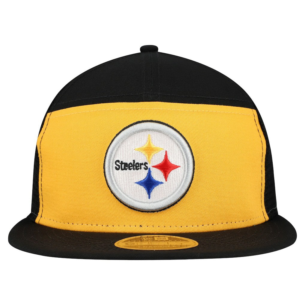 Outdoor Split Panel 9FIFTY Snapback Hat - Pittsburgh Steelers