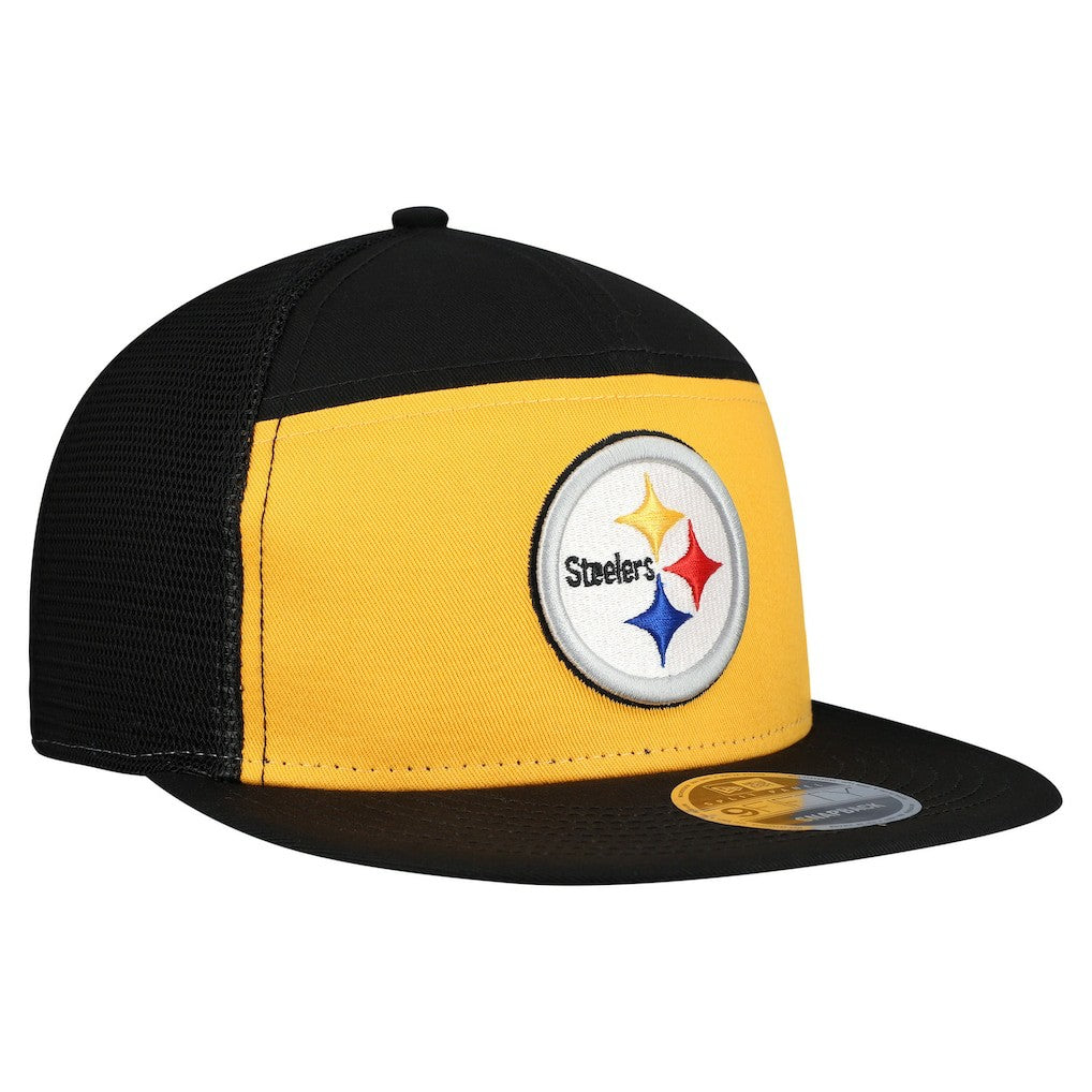 Outdoor Split Panel 9FIFTY Snapback Hat - Pittsburgh Steelers