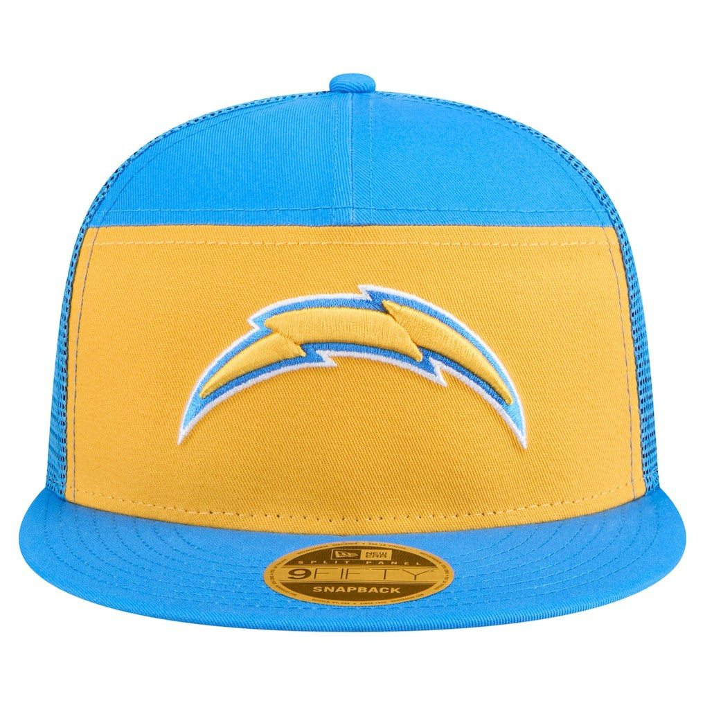Outdoor Split Panel 9FIFTY Snapback Hat - Los Angeles Chargers