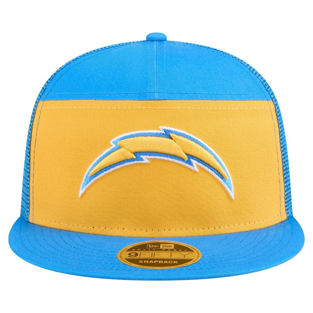 Outdoor Split Panel 9FIFTY Snapback Hat - Los Angeles Chargers