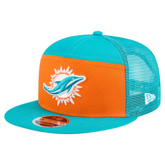 Outdoor Split Panel 9FIFTY Snapback Hat - Miami Dolphins
