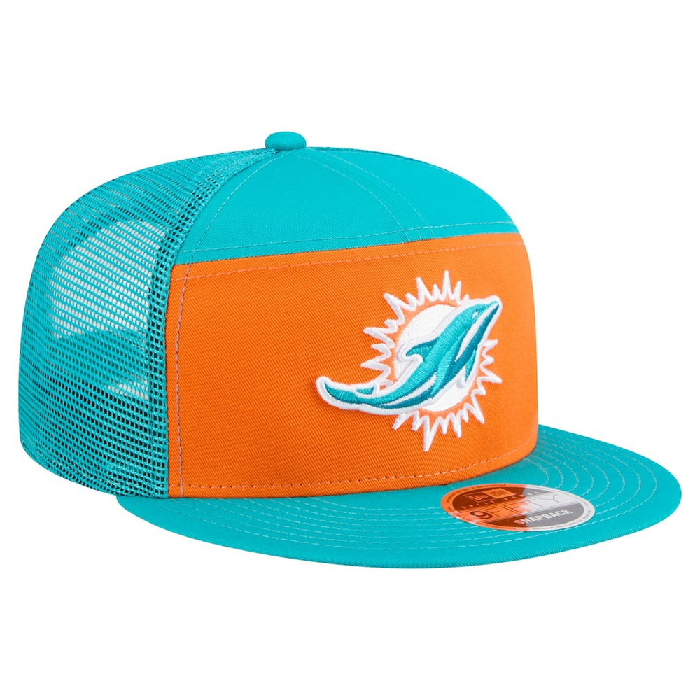 Outdoor Split Panel 9FIFTY Snapback Hat - Miami Dolphins