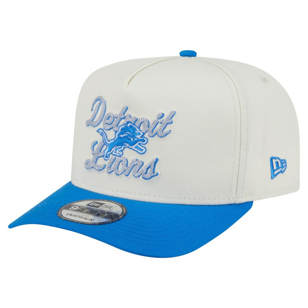Chainstitch A-Frame 9FIFTY Adjustable Hat - Detroit Lions