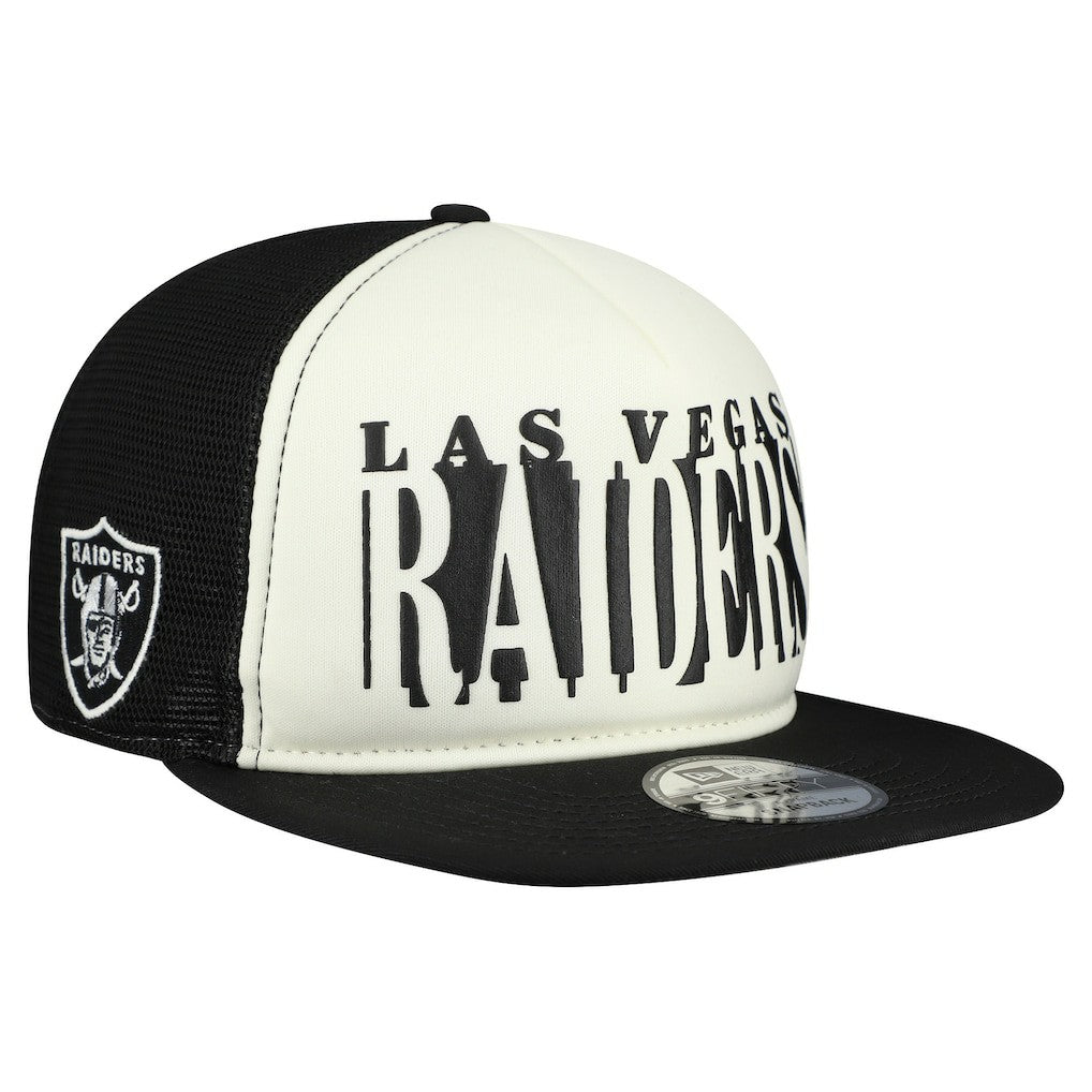 Cutout A-Frame 9FIFTY Snapback Hat - Las Vegas Raiders