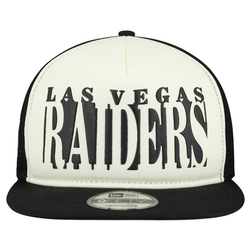 Cutout A-Frame 9FIFTY Snapback Hat - Las Vegas Raiders