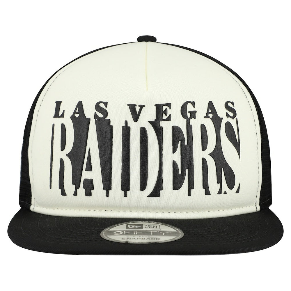 Cutout A-Frame 9FIFTY Snapback Hat - Las Vegas Raiders