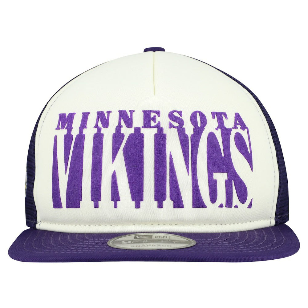Cutout A-Frame 9FIFTY Snapback Hat - Minnesota Vikings