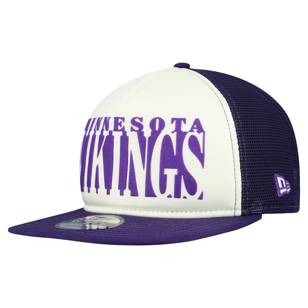 Cutout A-Frame 9FIFTY Snapback Hat - Minnesota Vikings