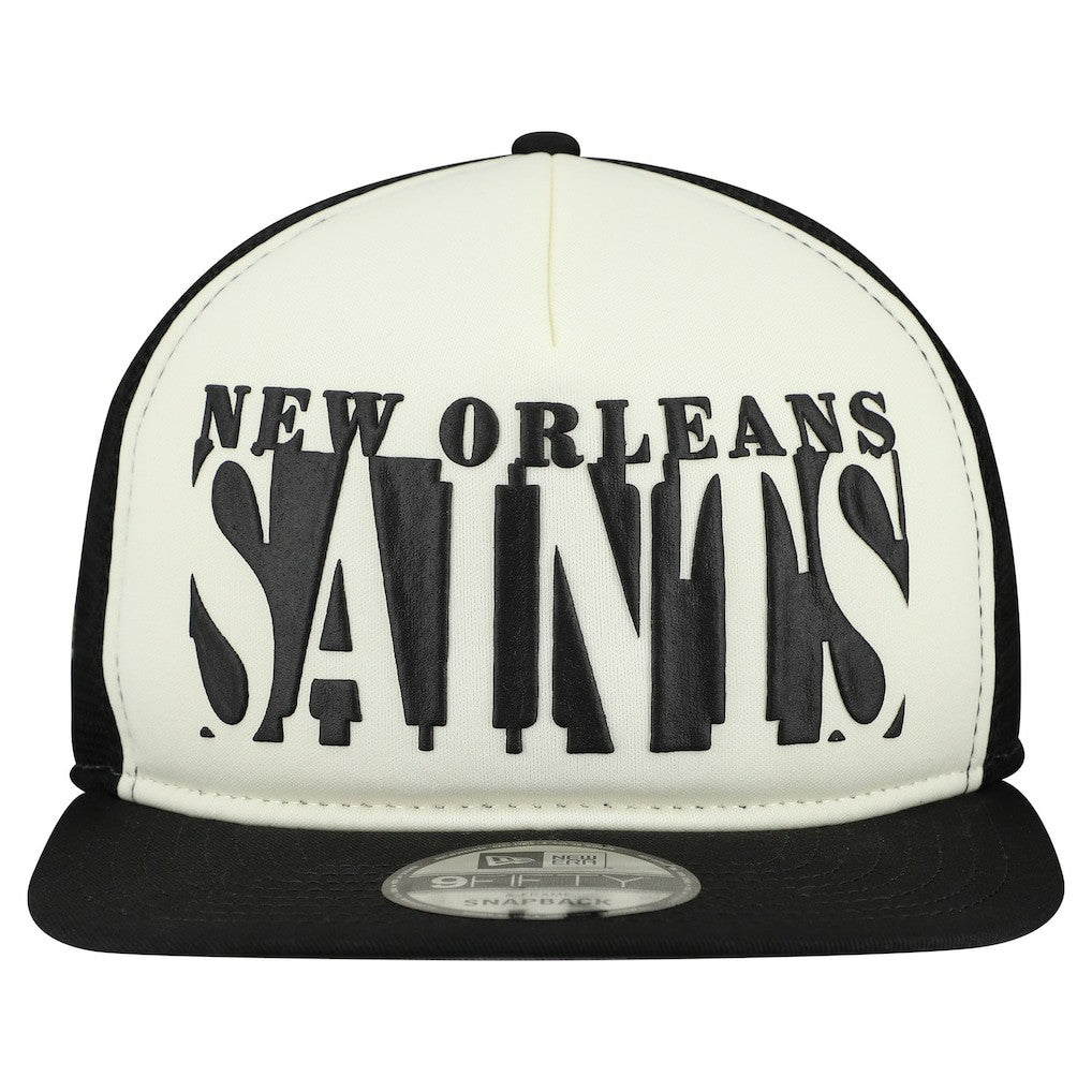 Cutout A-Frame 9FIFTY Snapback Hat - New Orleans Saints