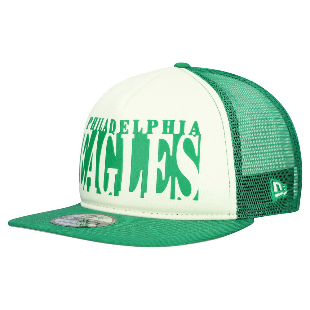 Throwback Cutout A-Frame 9FIFTY Snapback Hat - Philadelphia Eagles