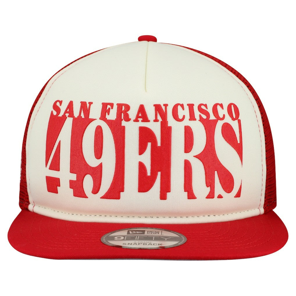 Cutout A-Frame 9FIFTY Snapback Hat - San Francisco 49ers