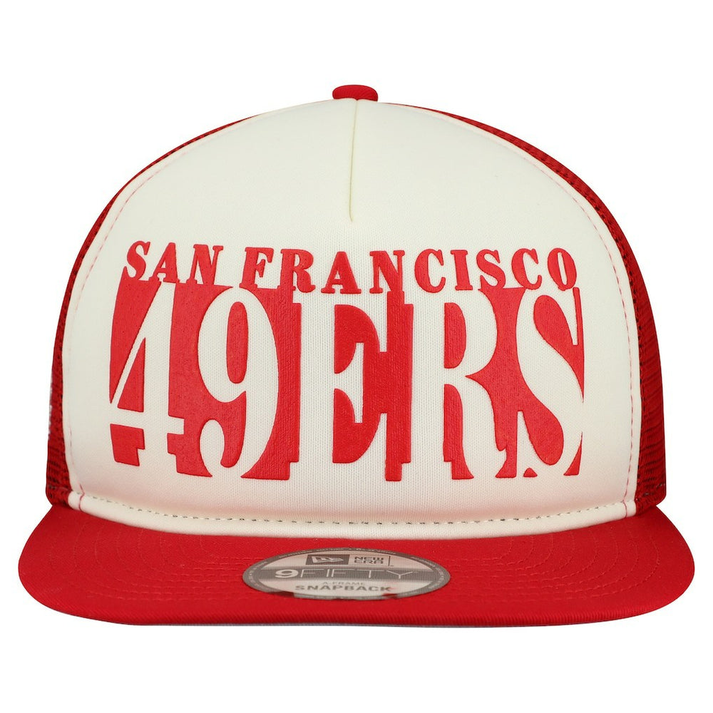 Cutout A-Frame 9FIFTY Snapback Hat - San Francisco 49ers