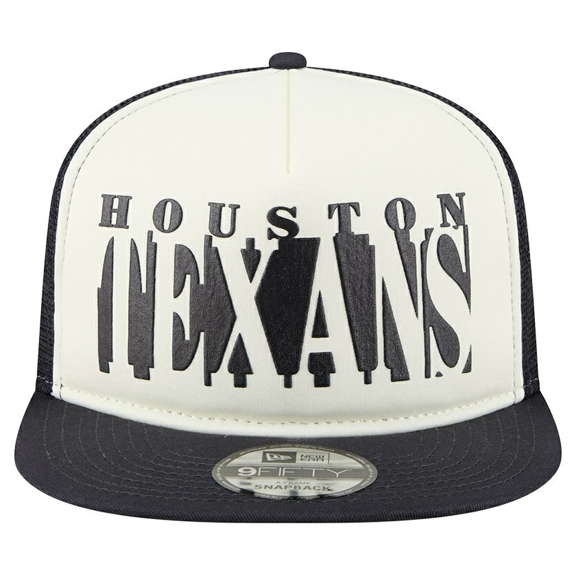 Cutout A-Frame 9FIFTY Snapback Hat - Houston Texans