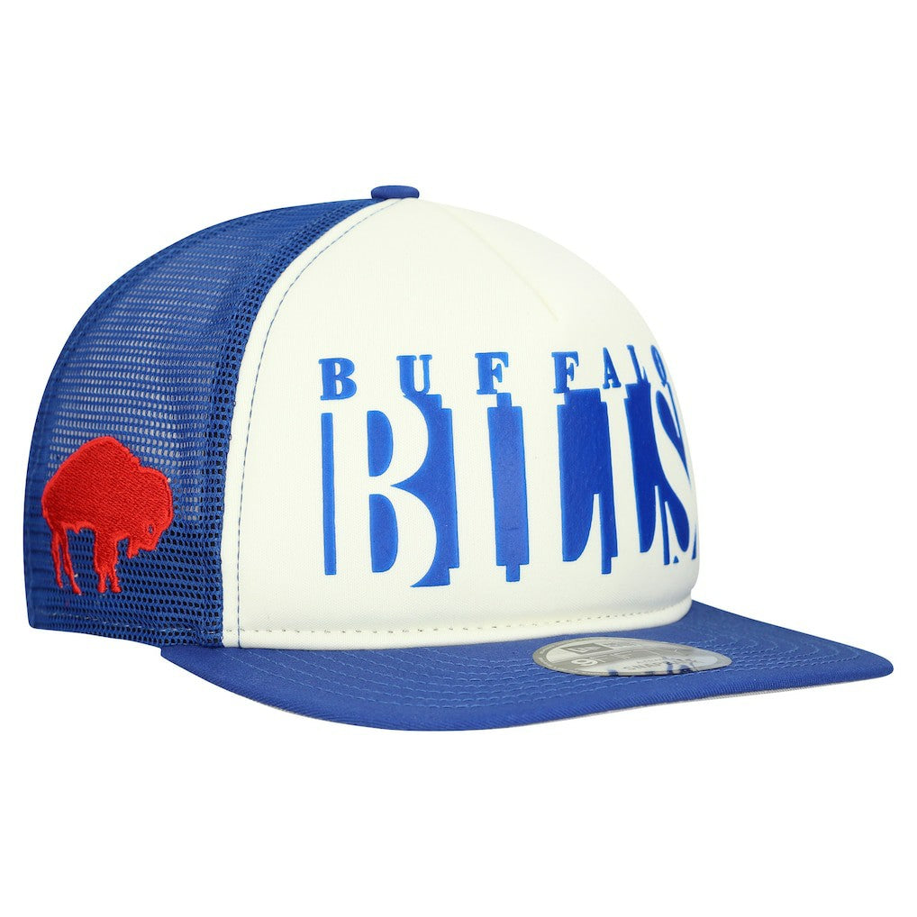 Throwback Cutout A-Frame 9FIFTY Snapback Hat - Buffalo Bills