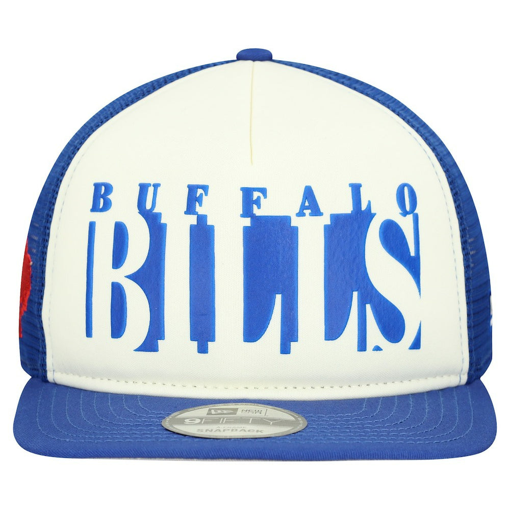 Throwback Cutout A-Frame 9FIFTY Snapback Hat - Buffalo Bills